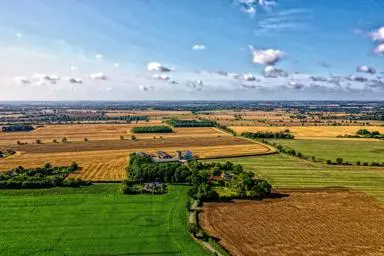Fields near Halesworth in Suffolk