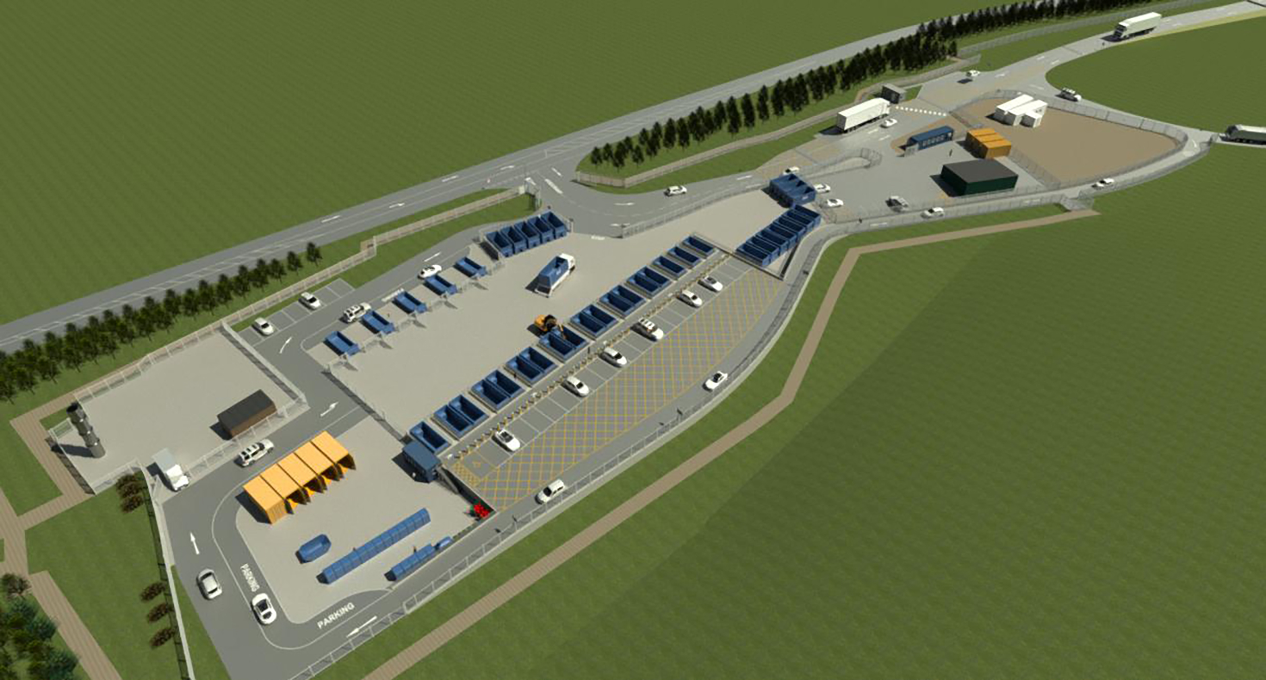 Foxhall Recycling Centre next phase Suffolk County Council