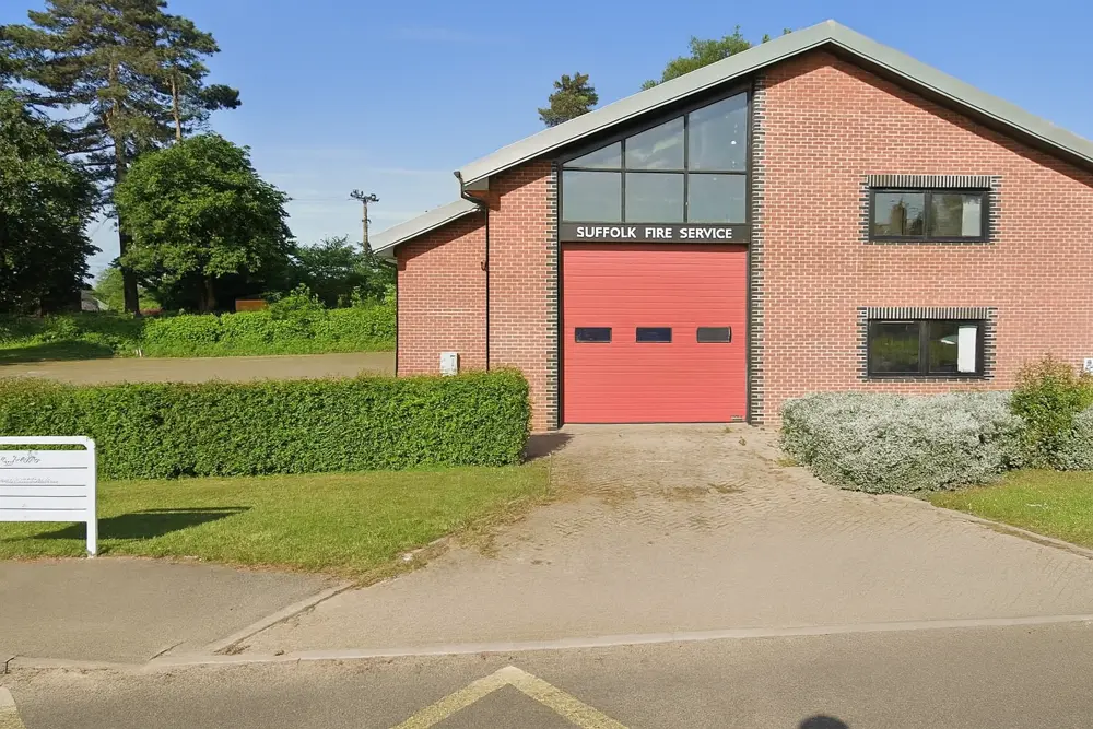 A Photograph of Orford Fire Station