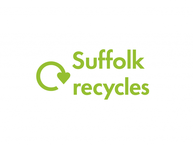 Suffolk recycles logo