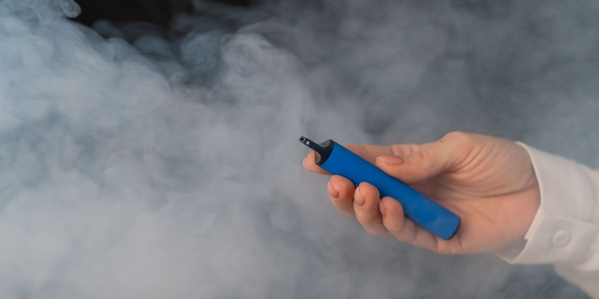 Vaping is less harmful than tobacco but is also not risk free